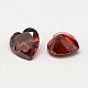 Mixed Grade A Heart Cubic Zirconia Pointed Back Cabochons X-ZIRC-M005-10mm-3