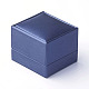 PUレザーリングボックス  長方形  藤紫色  6.05x6.6x5.1cm OBOX-G010-03D-2