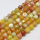Natural Fire Agate Beads Strands G-L084-12mm-08-1