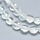 Chapelets de perles en cristal de quartz naturel G-E530-07Q-3
