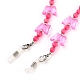 Butterfly Design Eyeglass Chains for Women AJEW-EH00255-04-4