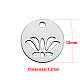 201 Stainless Steel Charms STAS-Q201-T092-2