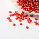 15/0 Grade A Transparent Silver Lined Round Glass Seed Beads X-SEED-A022-F15-37-1