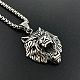 Кулон в виде волка в стиле панк UI3792-1