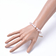 Bracelets de perles de pierres précieuses naturelles BJEW-JB05181-6