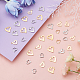 SUNNYCLUE 1 Box 120Pcs 6 Styles Valentine's Day Charms Hollow Heart Charms Hearts Shaped Charms Gold Love Charms Bulk Stainless Steel Romantic Charm for Jewelry Making Charms DIY Gifts Craft Supplies STAS-SC0003-97-4