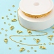 Kit de fabrication de bijoux de chaîne de câble en laiton diy 3m DIY-YW0005-74G-5