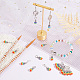 arricraft 100 Pcs Pride Beads Stitch Markers AJEW-AR0001-47-5