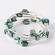 Shell Beads Wrap Bracelets BJEW-JB01608-04-1