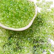 Краска для выпечки прозрачные цвета стеклянные круглые бусины SEED-L011-13A-14