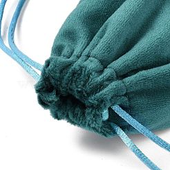Sacchetti portaoggetti in velluto con coulisse per gioielli&nbsp;ABAG-P013-02B-08