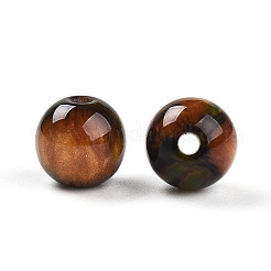 Бусины из cмолы&nbsp;RESI-YW0004-28A-11