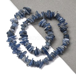 Perles de copeaux de cyanite naturelle / cyanite / disthène&nbsp;G-E271-78