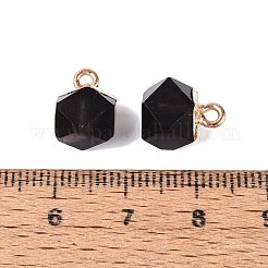 Natürlichen Obsidian Anhänger&nbsp;G-N359-18G-01