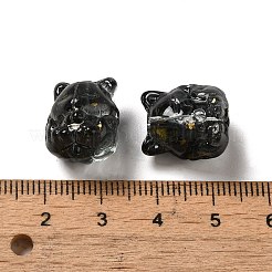 Прозрачные стеклянные бусины&nbsp;GLAA-D025-06D