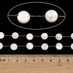 Плоские круглые звенья цепей ручной работы из нержавеющей стали 304&nbsp;CHS-B011-01A-G