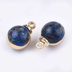 Charms diaspro naturale regale / diaspro imperiale / sedimenti marini&nbsp;G-T111-11B
