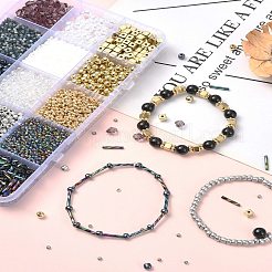 Наборы для самостоятельного изготовления браслетов из бусин в стиле бохо&nbsp;DIY-YW0011-37