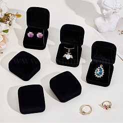 Флокированные коробки для хранения подвесок&nbsp;CON-WH0089-181A