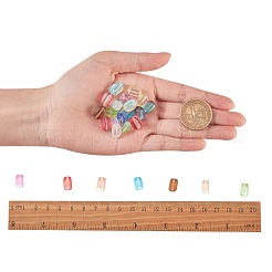 Fili di perline sintetiche in pietra di luna 60pcs 10 colori&nbsp;G-SZ0001-04