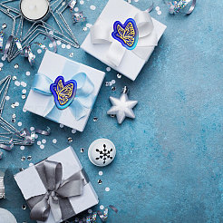 Сургучная печать конверт подарочная печать&nbsp;AJEW-WH0192-077