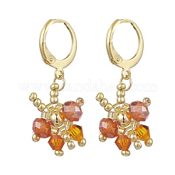 Orecchini a farfalla in acciaio inossidabile 304 con chiusura a leva per donna&nbsp;EJEW-MZ00380-01