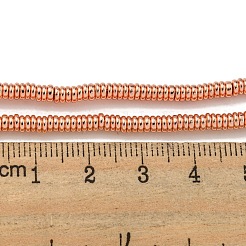 Fili di perline di ematite sintetica non magnetica elettrolitica&nbsp;G-I360-C01-03