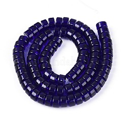 Fili di perline do vetro trasparente&nbsp;GLAA-N026-4x8mm-T05
