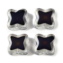 Двухцветные стеклянные бусины для настроения&nbsp;GLAA-Z007-08B