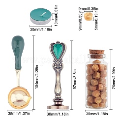 Набор сургучной печати&nbsp;TOOL-WH0019-82