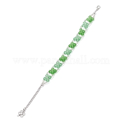 Браслеты из бусин с имитацией австрийского хрусталя 5301 биконус для женщин&nbsp;BJEW-JB12735