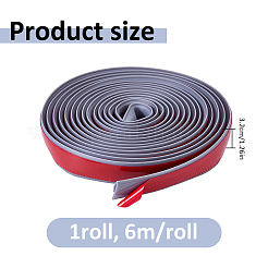 Tiras de protección de bordes autoadhesivas de PVC de 6 m&nbsp;DIY-WH0349-612B