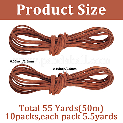 Шнур из искусственной замши 50м&nbsp;LW-SP0001-03A