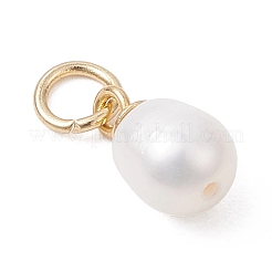 Натуральные культивированные пресноводные жемчужные рисовые подвески&nbsp;PALLOY-JF04830