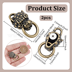 Broches de latón&nbsp;KK-WH0062-251AB