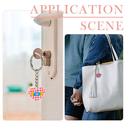 18 шт. 18 стиля брелок из ПВХ ко Дню святого Валентина&nbsp;KEYC-TA0001-56