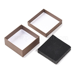 Contenitori di monili di cartone quadrato&nbsp;CBOX-A010-01A-02