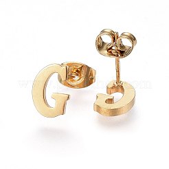 Conjuntos de joyas con colgantes y aretes de acero inoxidable 304&nbsp;SJEW-P099-07G