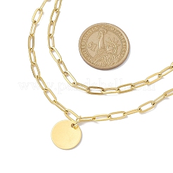 Цепочки-скрепки из нержавеющей стали 304&nbsp;NJEW-JN04731