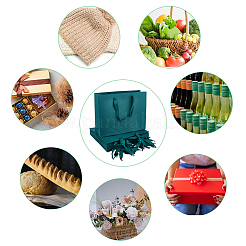 Бумажные пакеты для хранения конфет с ленточной ручкой&nbsp;LS-ABAG-WH0048-05