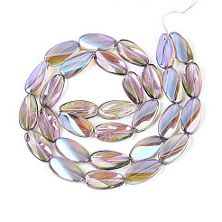 Гальванизируйте прозрачное стекло бисер нитей&nbsp;EGLA-N055-02F