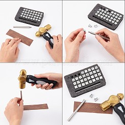 Набор инструментов для штамповки изделий из кожи&nbsp;TOOL-WH0119-66