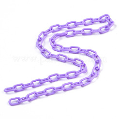 Chaînes de trombones acryliques opaques faites à la main&nbsp;KY-S166-002D