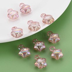 Crepitio trasparente pendenti acrilici&nbsp;MACR-S373-63-L02