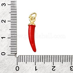 Латунь эмаль подвески&nbsp;KK-F896-01A-G