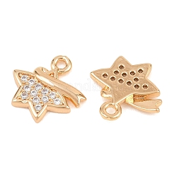 Латунные микро проложить кубического циркония подвески&nbsp;KK-L261-03G