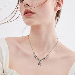 2 стиль 304 нержавеющая сталь европейские бусины&nbsp;STAS-DC0015-67