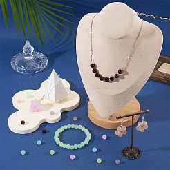 1 Strang Imitations-Jade-Glasperlen&nbsp;DGLA-TAD0001-03I