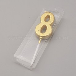 Парафиновые золотые свечи&nbsp;DIY-K028-A-08