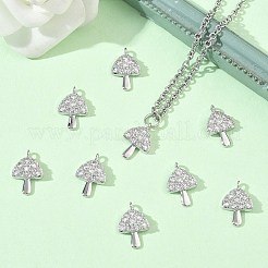 Pendentifs en laiton Shegrace sertis de micro-pavés de zircone cubique&nbsp;XGRQ3D099-503P